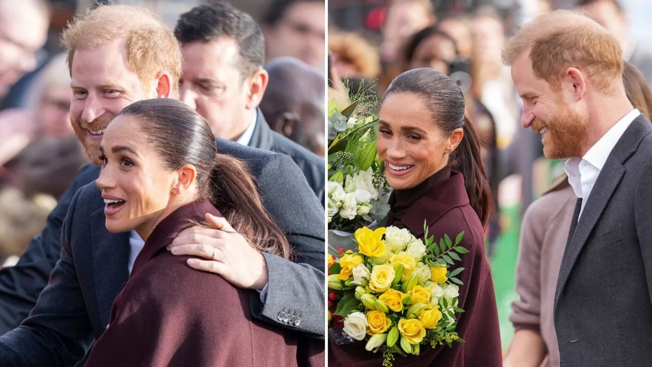(L-R) Meghan, Duchess of Sussex and Prince Harry, Duke of Sussex at The Community Recording Studio (CRS) a youth and community charity established to give young people access to music and recording facilities during a visit to Nottingham on October 15, 2026. Cover Image Source: Getty Images | (R) Mark Cuthbert; (R) Christopher Furlong