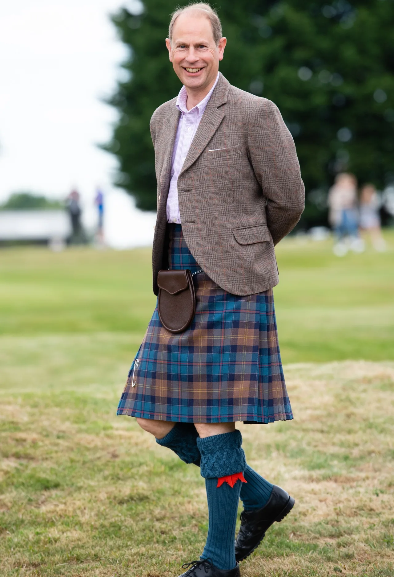 Edward Goes Tartan