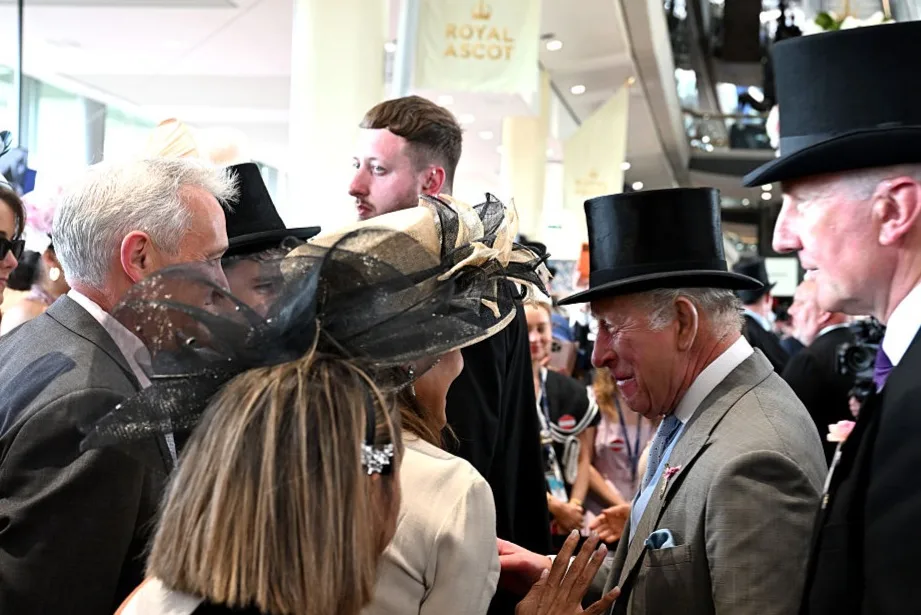 Celebrities Meet Royalty