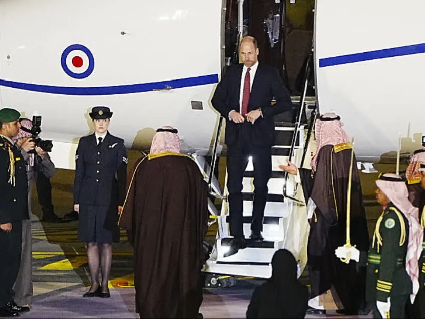 William's Visit to Saudi Arabia