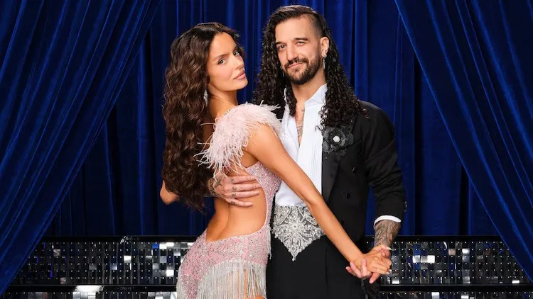 Maura Higgins and Mark Ballas