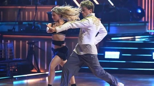 Jackson Olson and Emma Slater