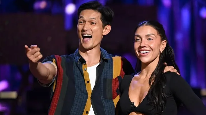 Harry Shum Jr. and Jenna Johnson