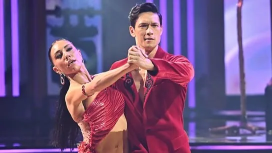 Harry Shum Jr. and Jenna Johnson