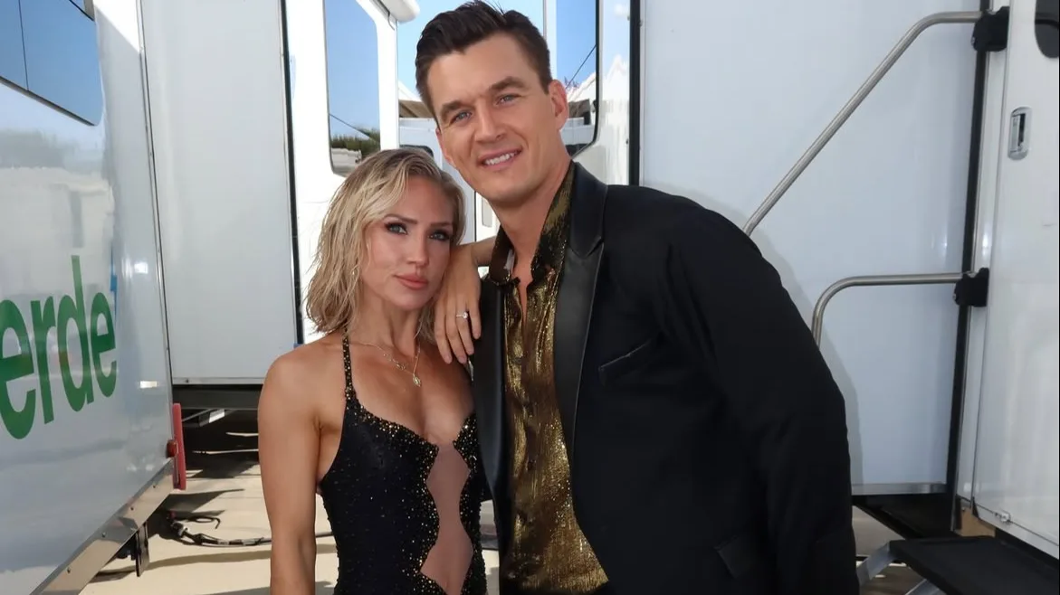 Tyler Cameron and Sharna Burgess
