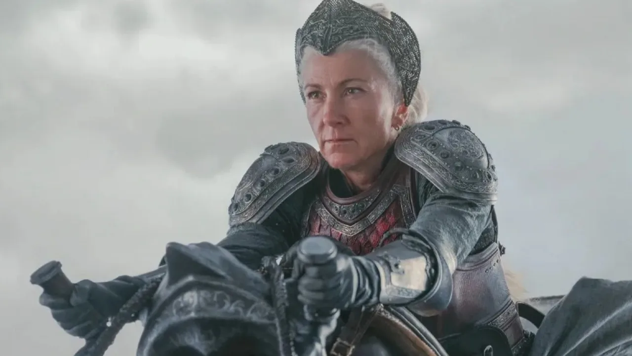 Eve Best as Princess Rhaenys Targaryen