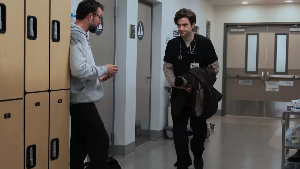 Noah Wyle and Patrick Ball