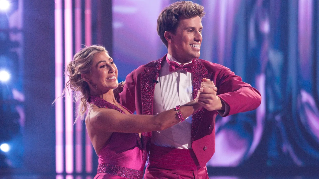 Jackson Olson and Emma Slater