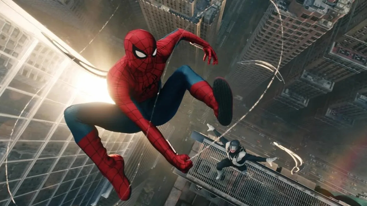 A still of Tom Holland as Spider-Man from Brand New Day (Sony Pictures)