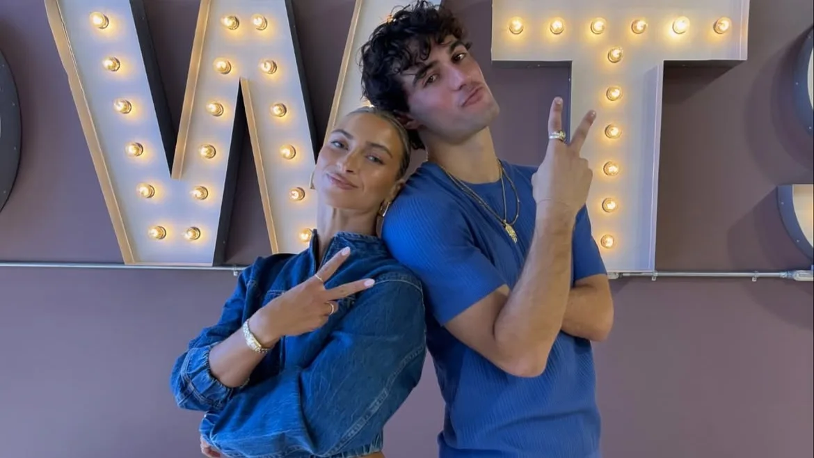 Ezra Frech and Daniella Karagach
