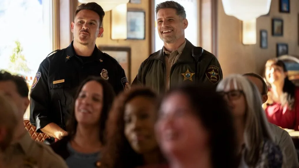 Kevin Alejandro and Matt Lauria