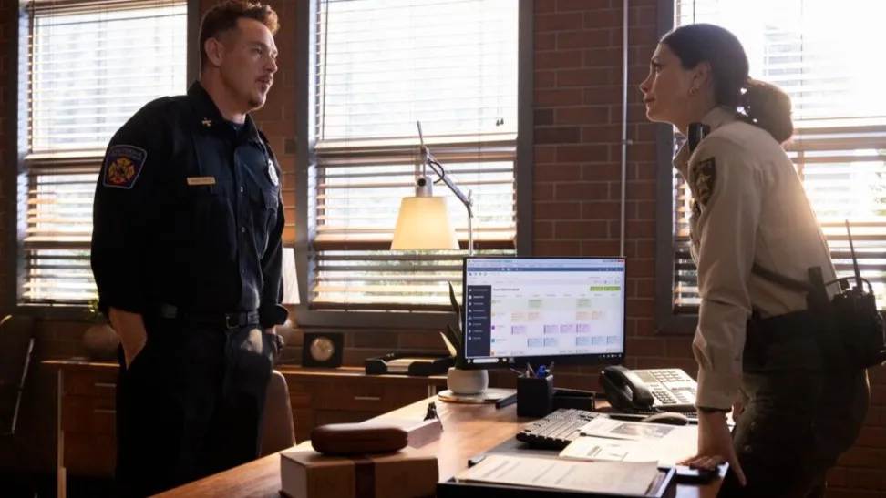 Kevin Alejandro and Morena Baccarin