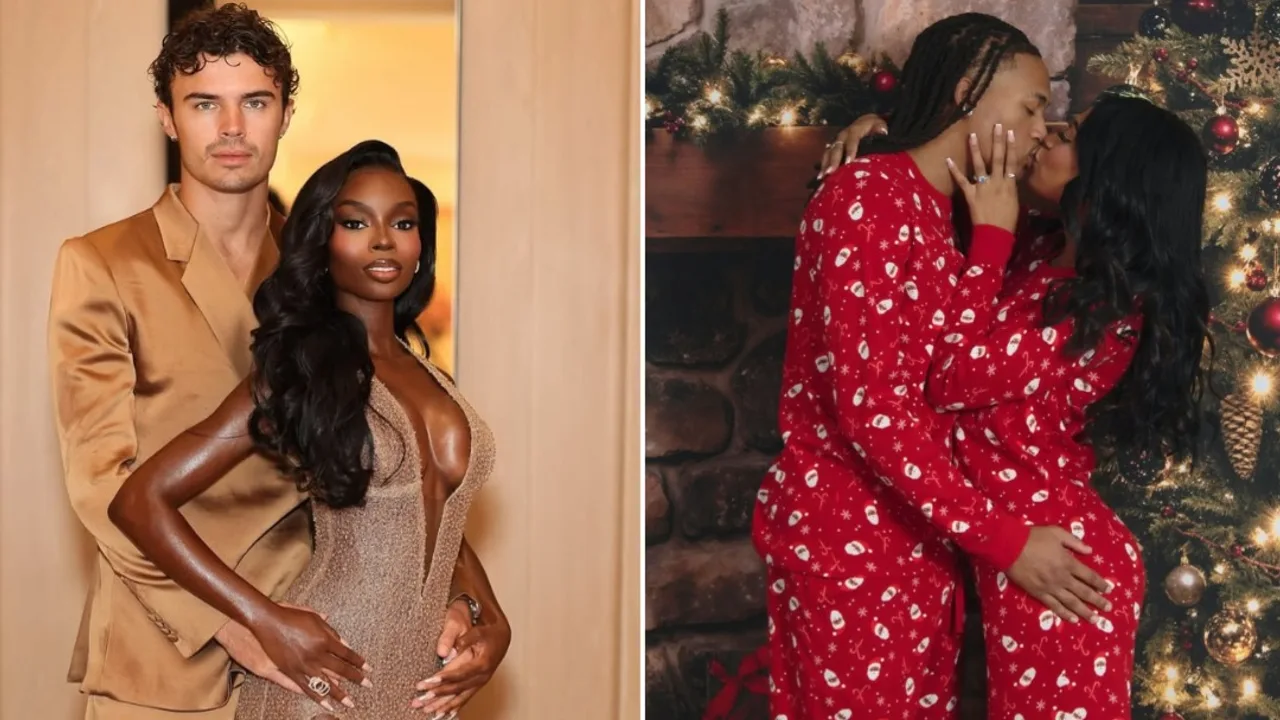 Love Island USA Season 7 couples Olandria Carthen & Nic Vansteenberghe, Taylor Williams & Clarke Carraway (Olandria and Taylor Instagram)