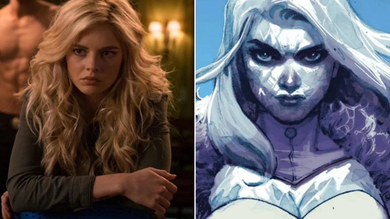 Samara Weaving as Emma Frost