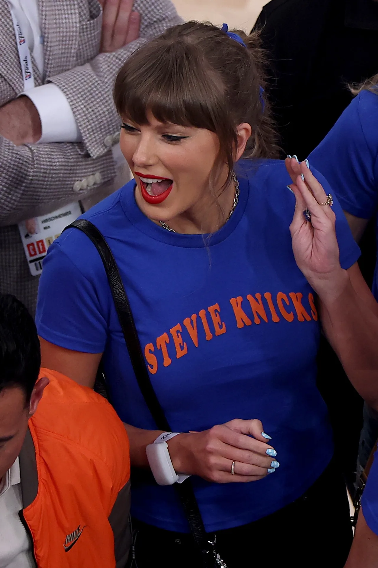 Taylor Swift brings Knicks spirit to Madison Square Garden amid wedding buzz