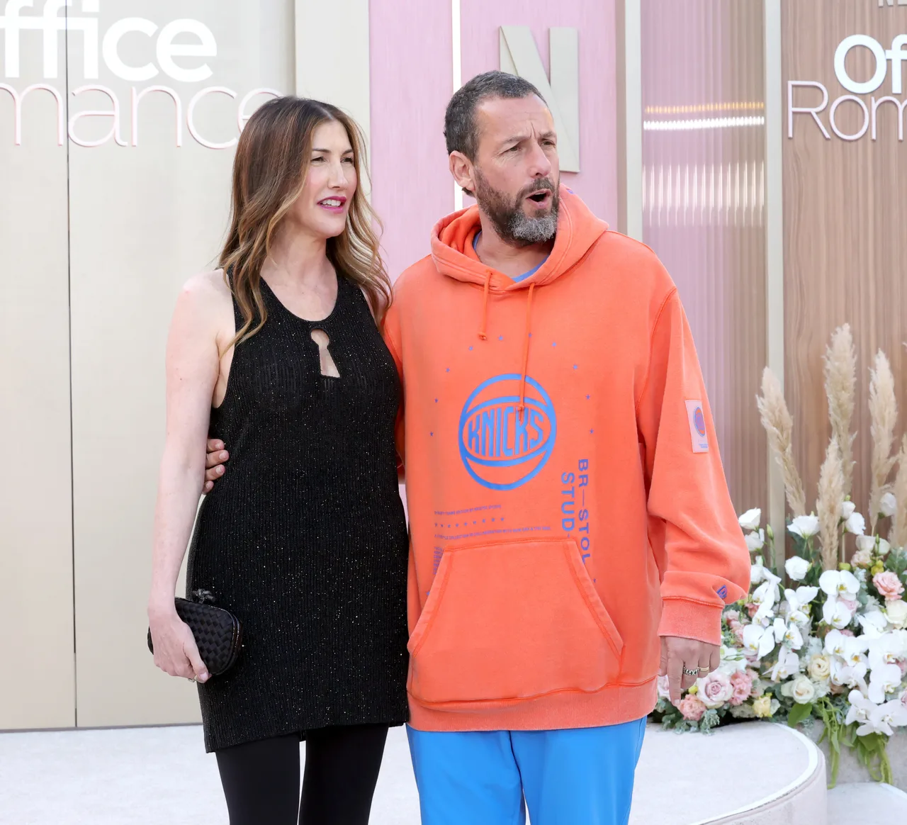 Adam Sandler says Jackie has always encouraged his relaxed style