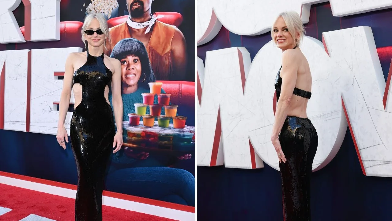 Anna Faris flaunts head-turning physique as she returns to 'Scary Movie' red carpet after 20 years