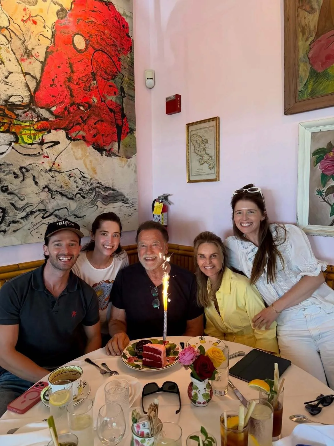 Arnold Schwarzenegger and Maria Shriver reunite for family get-together