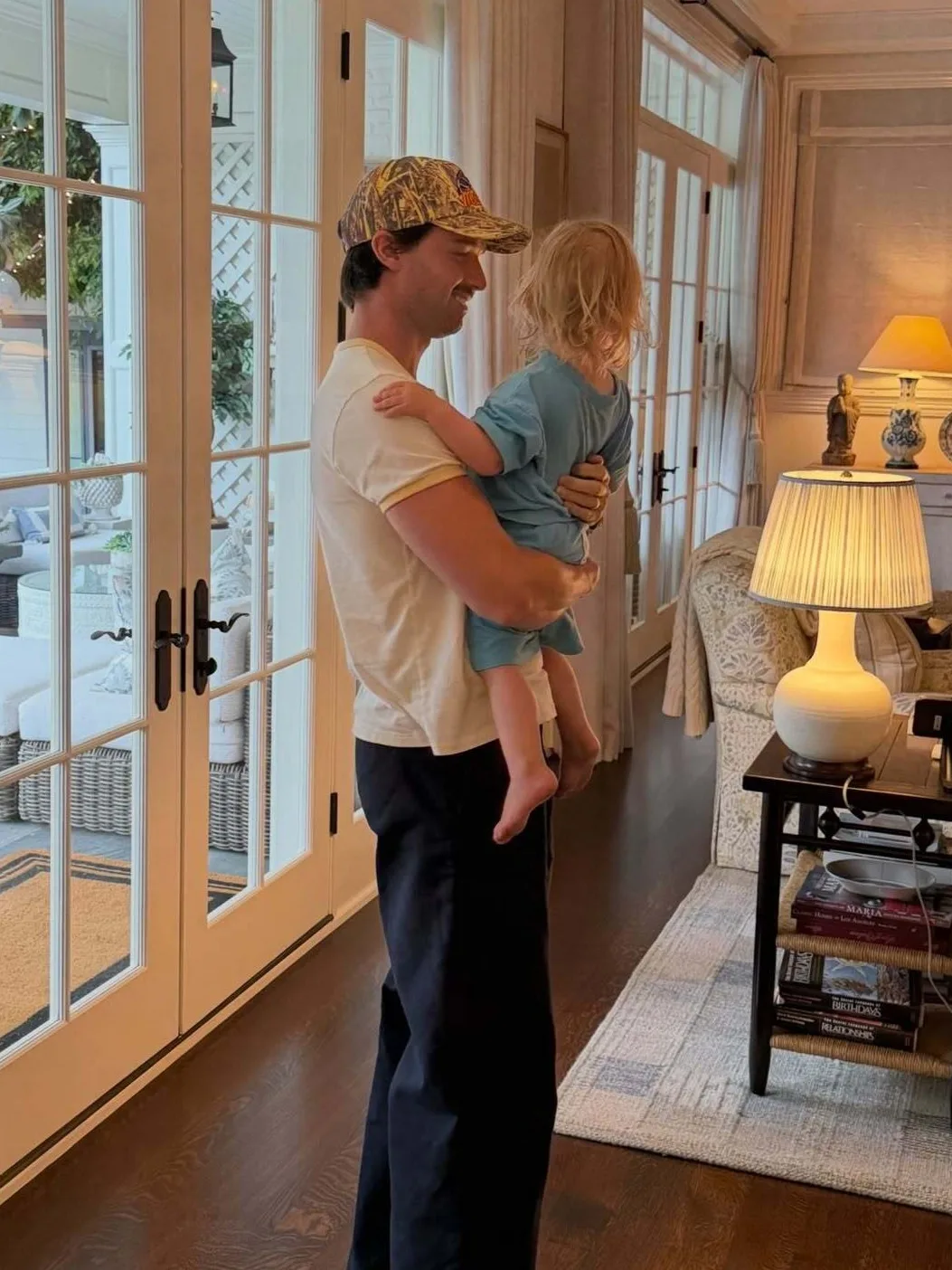 Patrick spends quality time with little nephew Ford