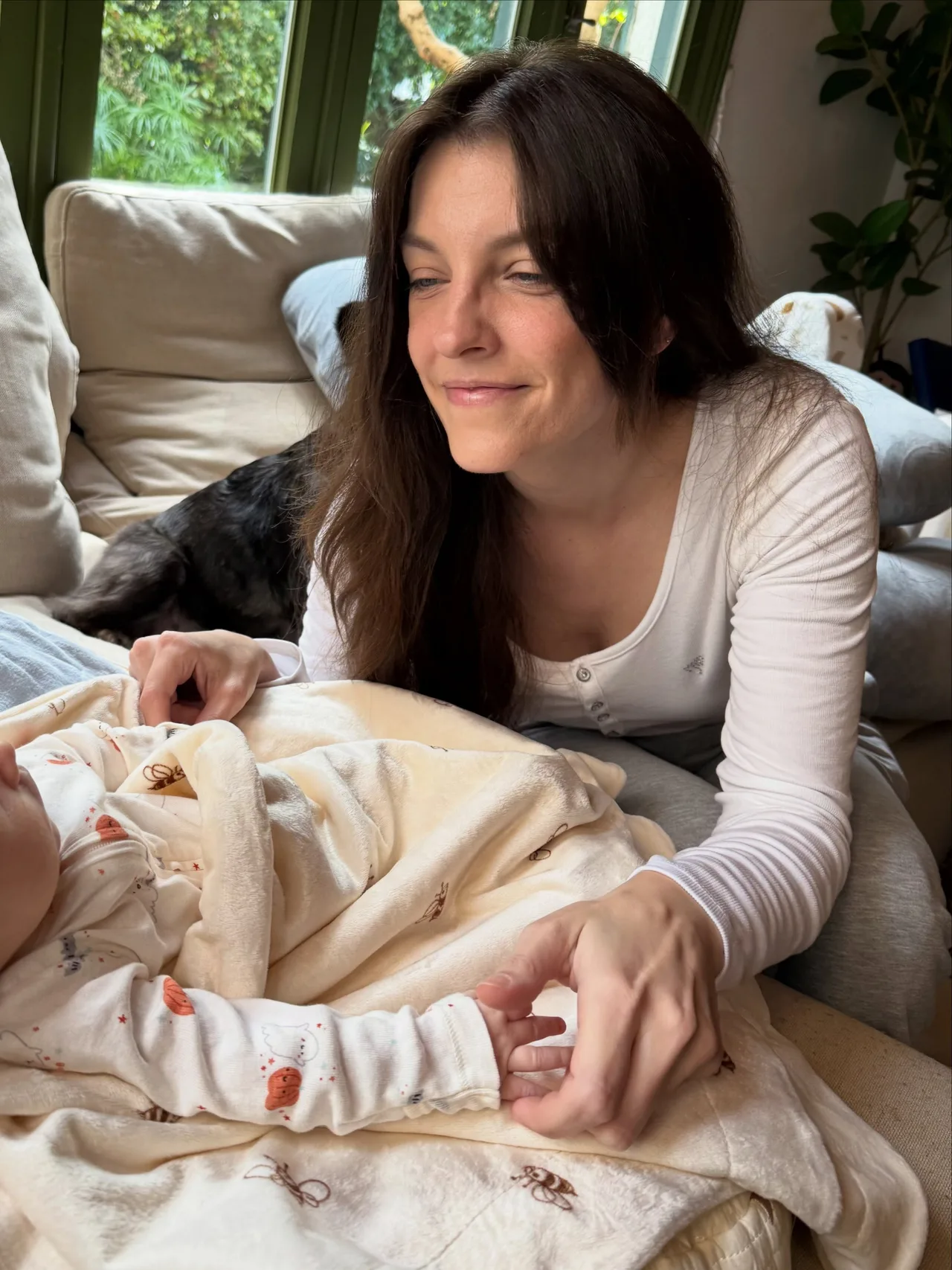 Barbara Palvin adores baby Sylvie in sweet photo
