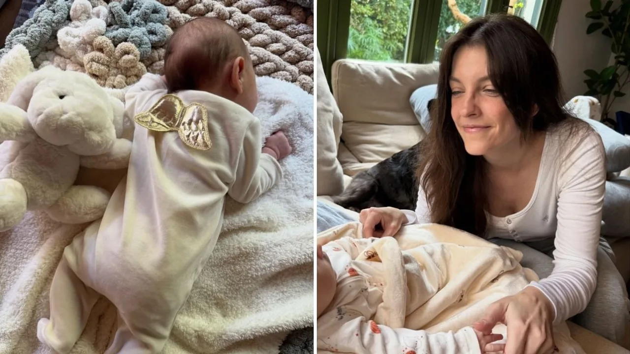 Barbara Palvin shares rare photos of her and Dylan Sprouse's daughter in angel-inspired outfit after Victoria’s Secret show