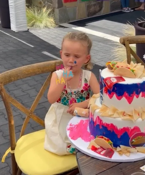 Kaley Cuoco's daughter Matilda steals the spotlight with a sweet cake moment