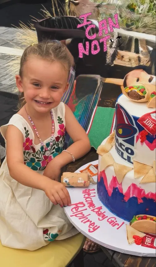 Matilda appears prepared to welcome her baby sister