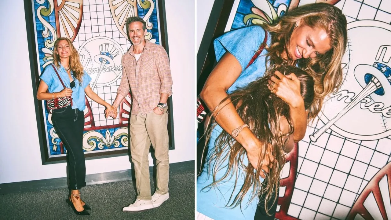 Blake Lively shares rare family photos ft Ryan Reynolds and their children from NYC soccer match