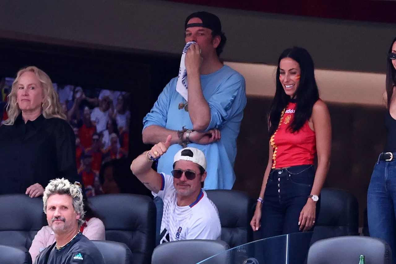 Brad Pitt and Ines de Ramon score big on style for FIFA date