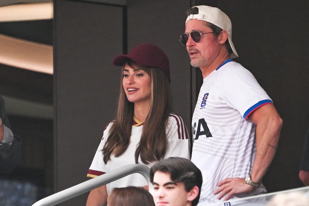 Brad Pitt's World Cup date with Ines de Ramon included a surprise reunion