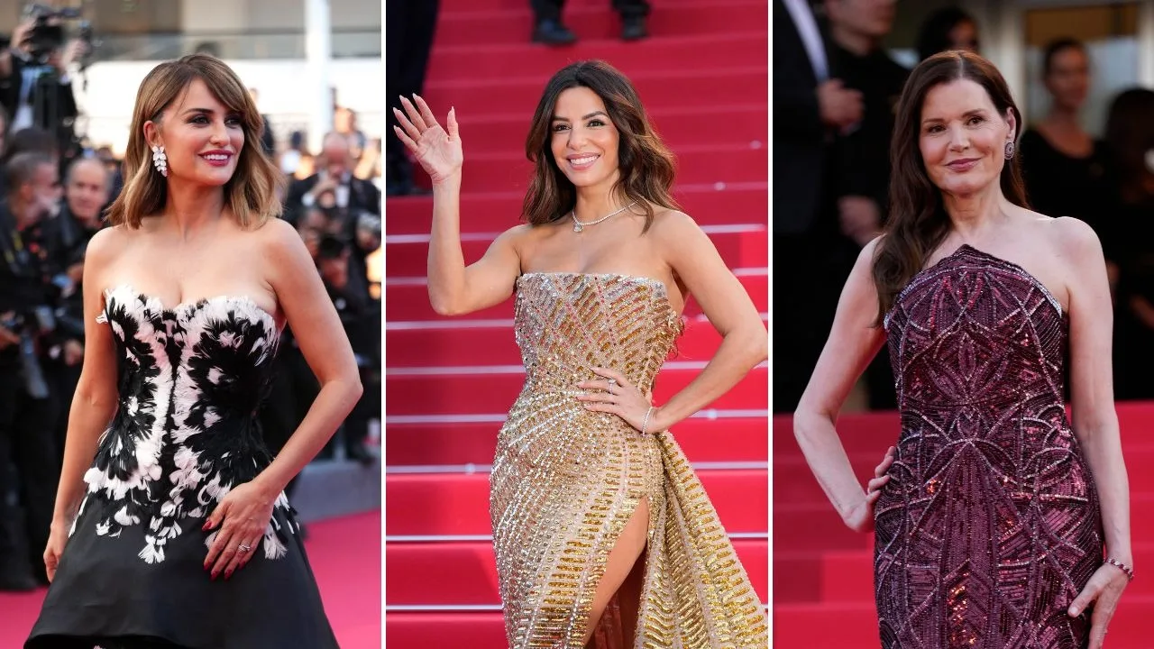Cannes 2026 closing ceremony: Penelope Cruz, Eva Longoria, Geena Davis and more stun the red carpet