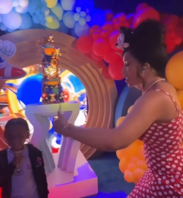 Cardi B hypes Wave during his 5th birthday celebrations
