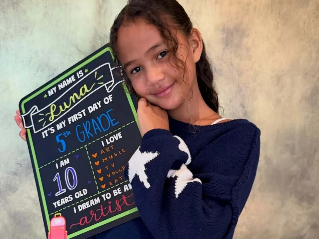 Chrissy Teigen's firstborn Luna enters 5th grade