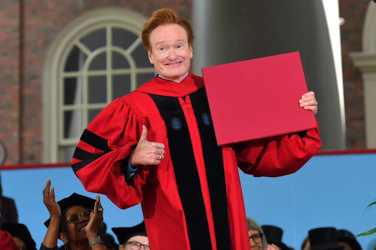 Conan O'Brien pokes fun at Harvard’s legacy during commencement speech