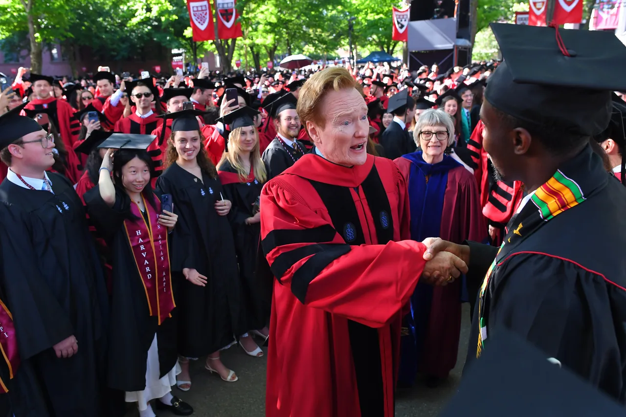Conan O'Brien jokes he tried to name Harvard ceremony after himself