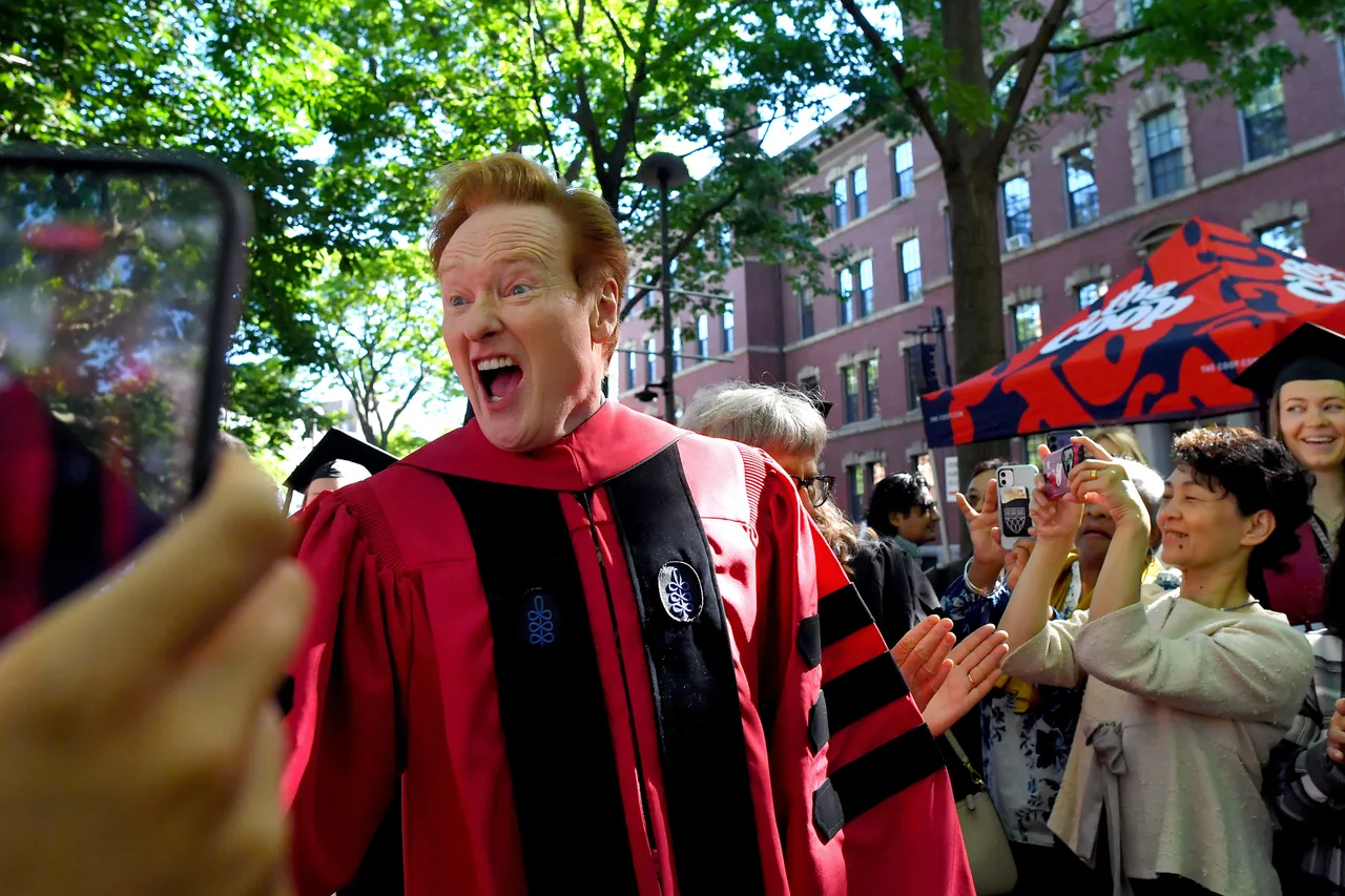Conan O'Brien says experiences shaped his career beyond Harvard