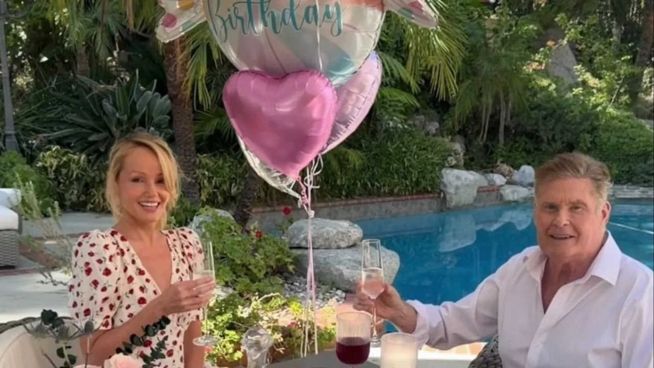 David Hasselhoff, 74, shares rare romantic photos with wife Hayley, 47, for her birthday