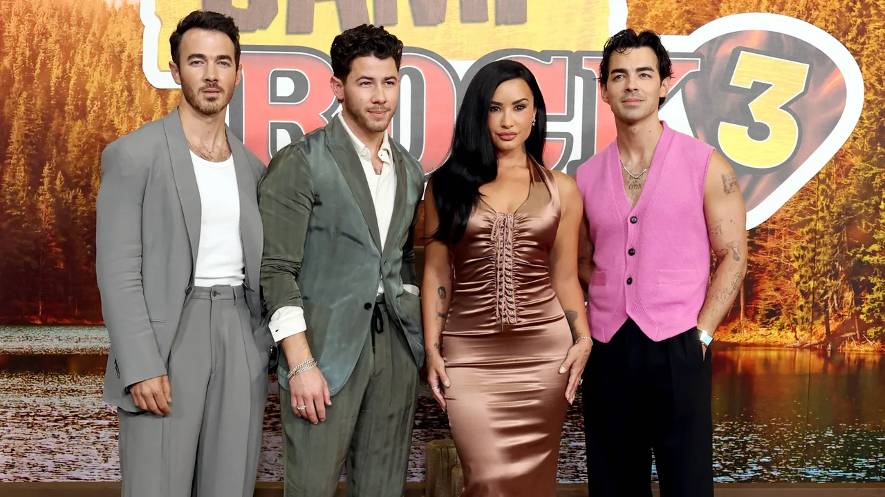 Demi Lovato reunites with The Jonas Brothers at 'Camp Rock 3' premiere after confirming cameo role in film