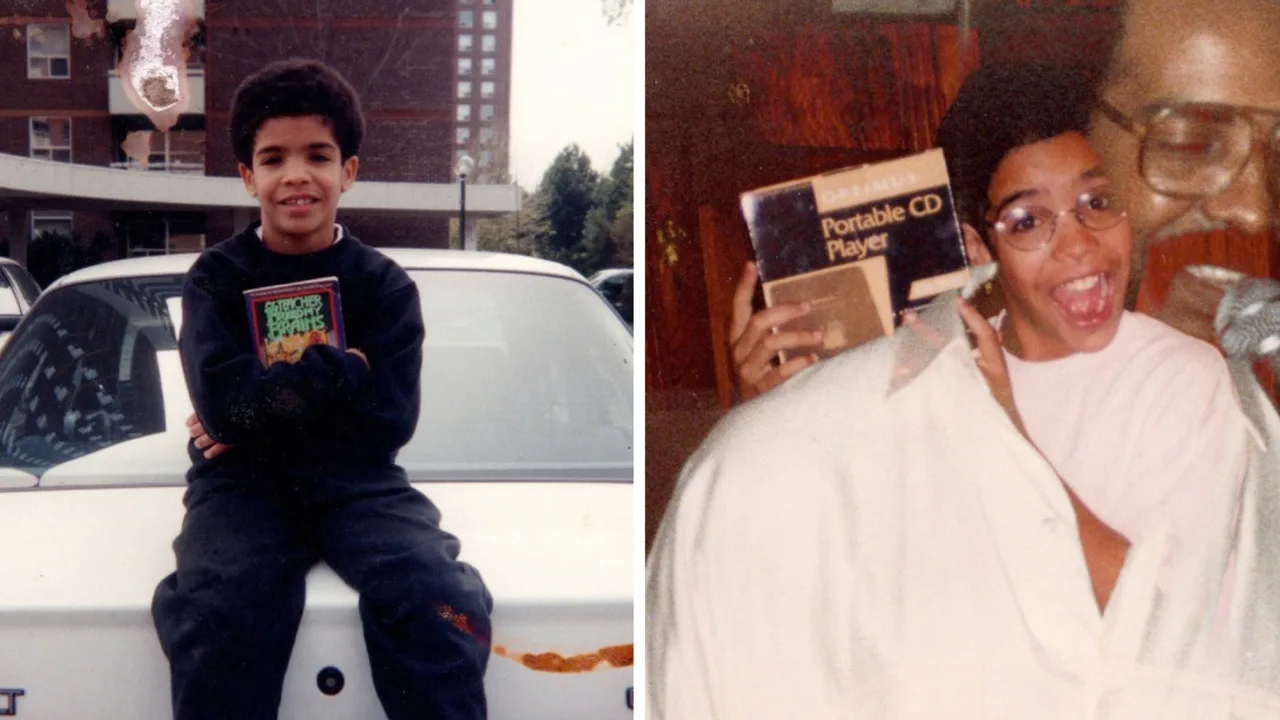 Drake shares rare and never-before-seen personal childhood photos as he turns 40
