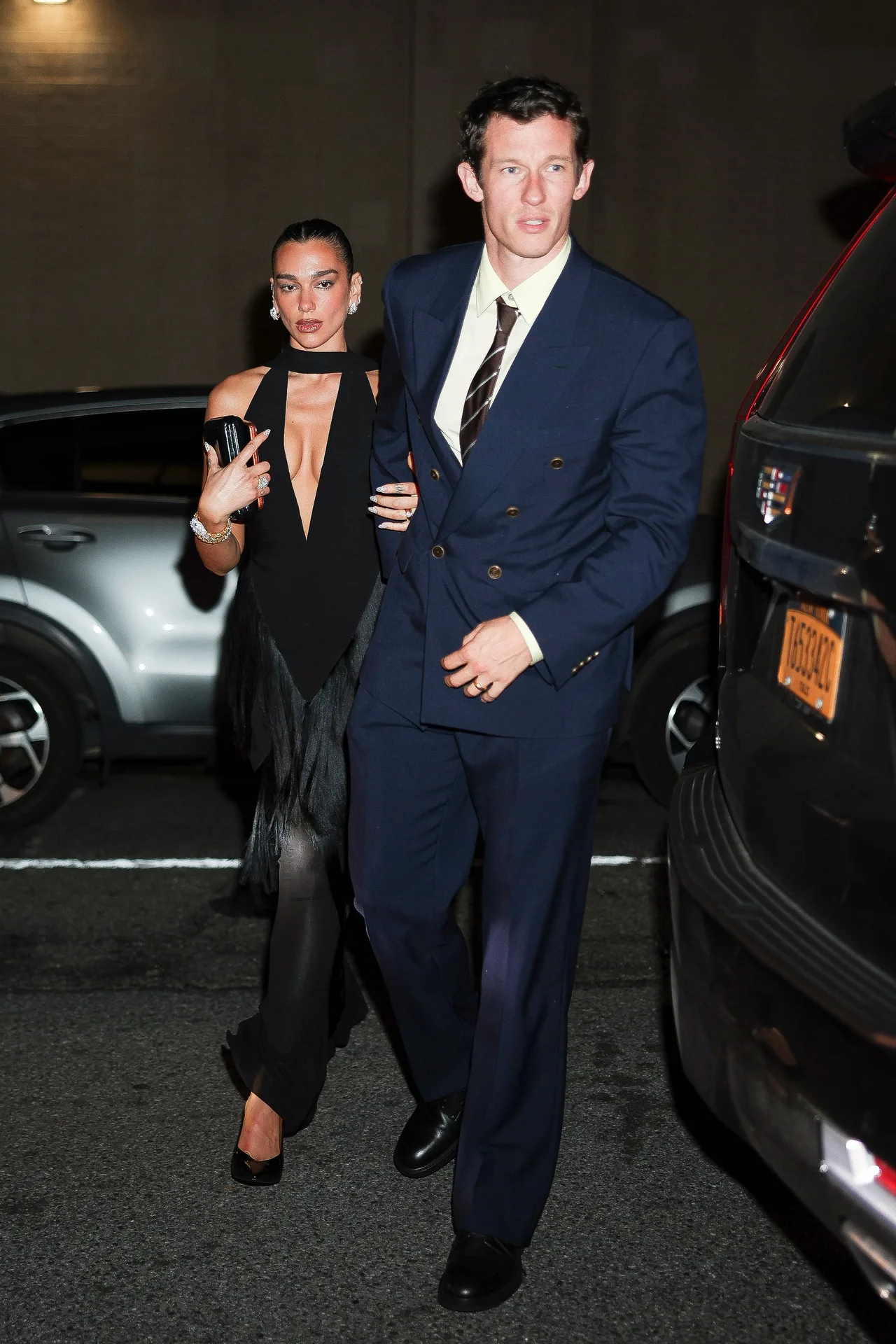 Dua Lipa and Callum Turner turns up at 'One Night Only' after party