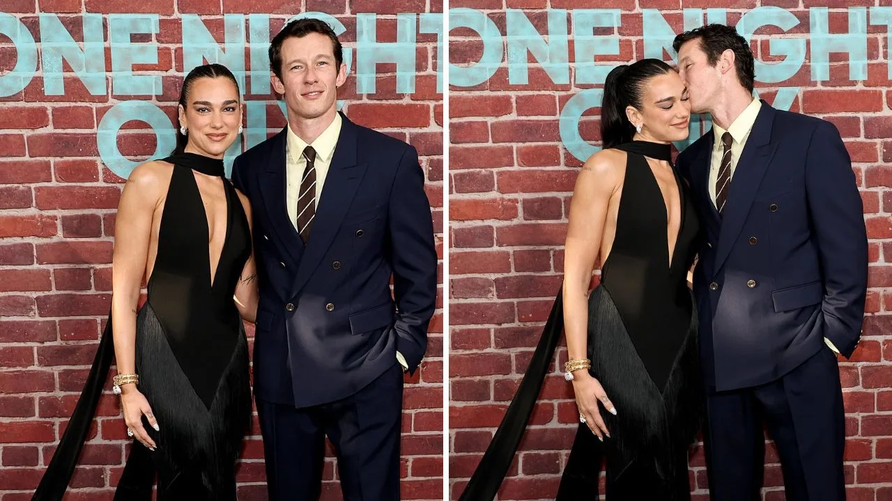 Dua Lipa and Callum Turner make first red carpet appearance as married couple nearly two months after wedding