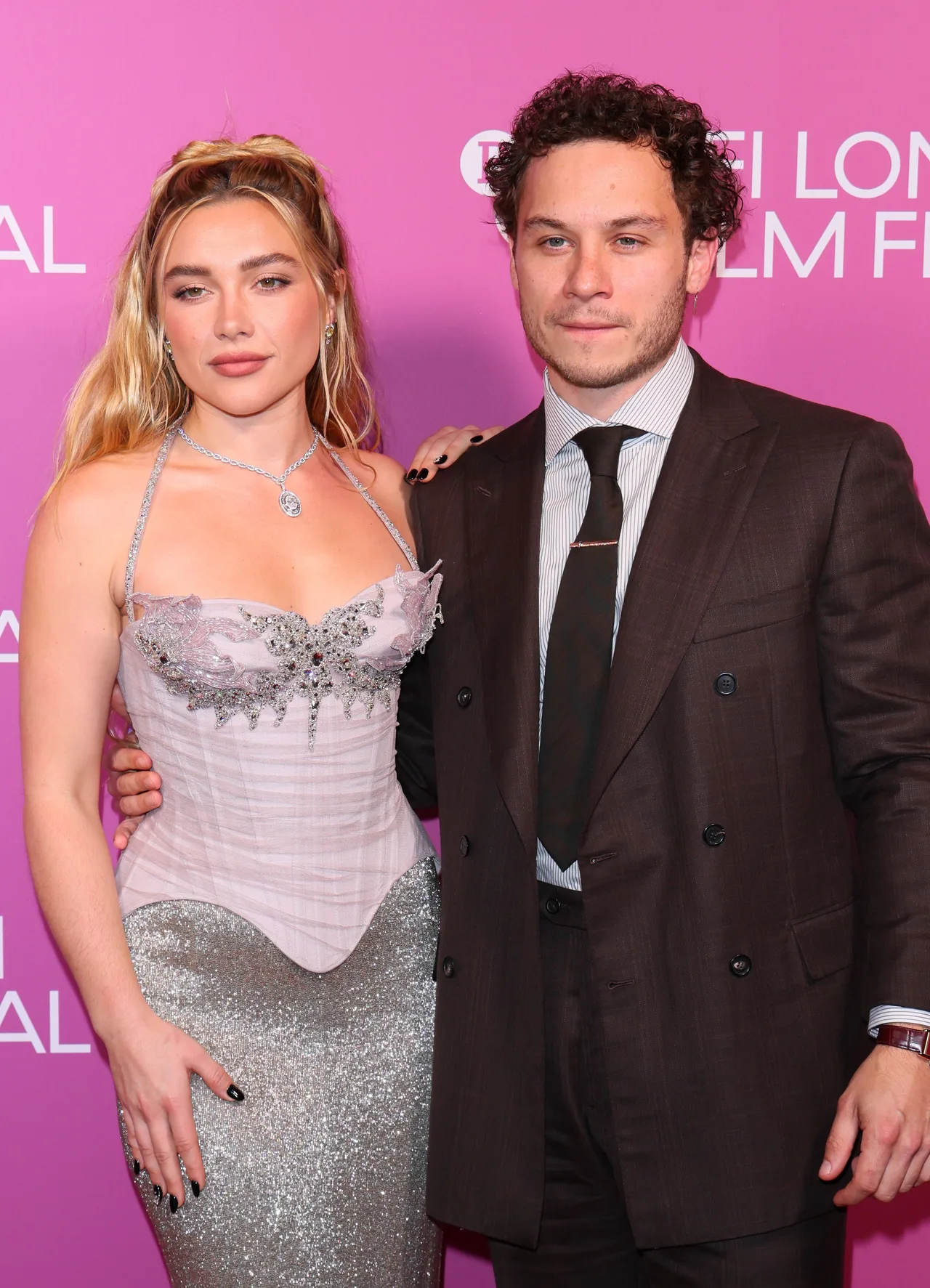 Florence Pugh and Finn Cole go red carpet official