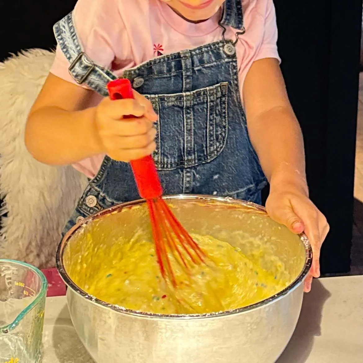 Khai appears to try her hand at baking