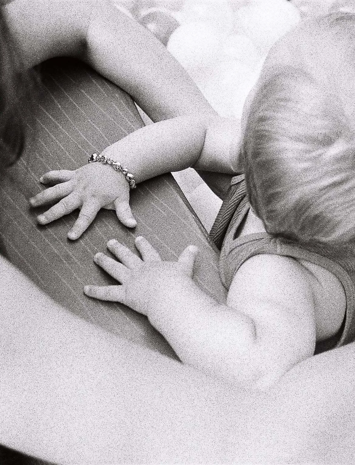 Hailey Bieber shares aesthetic black-and-white snap with son Jack Blues