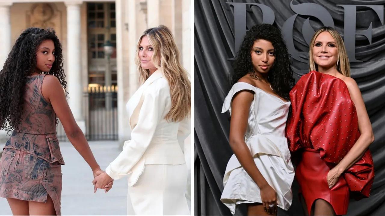 Heidi Klum's 16-year-old daughter Lou Samuel makes rare red carpet appearance with mom at Paris Fashion Week
