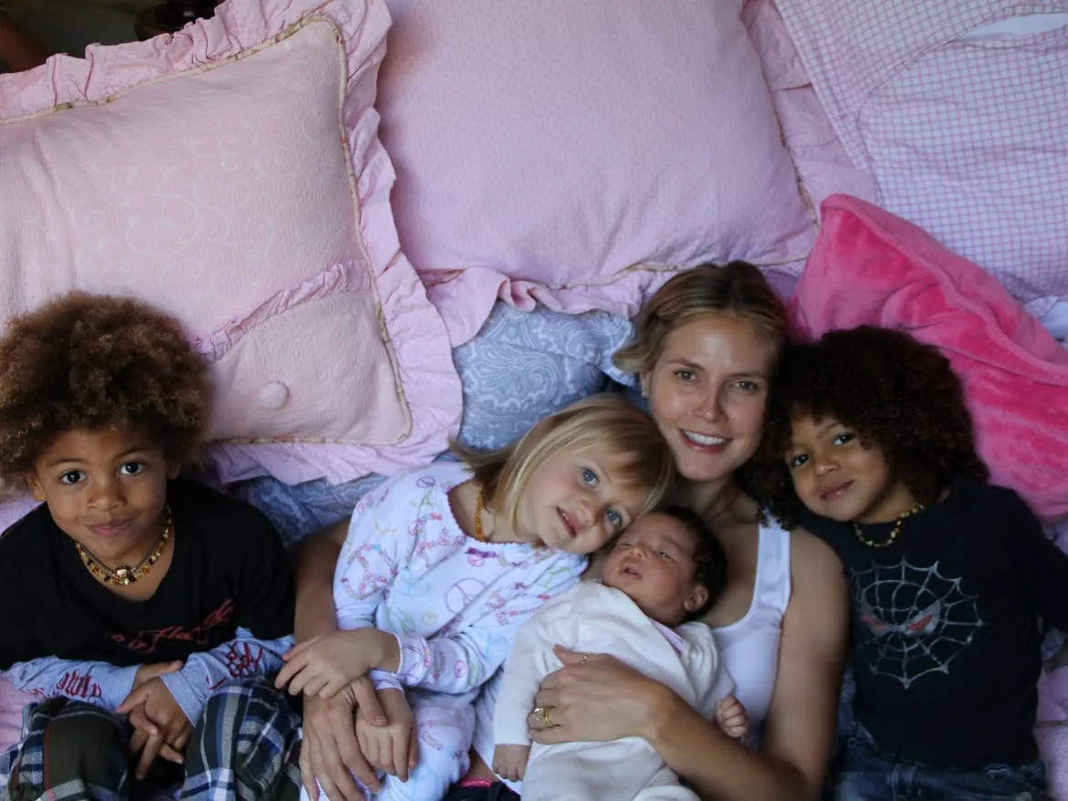Heidi Klum shares adorable family photo ft all four children