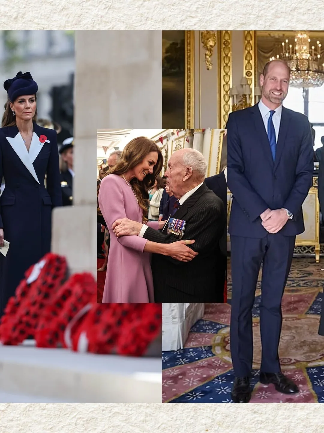 Kate Middleton shares a chat with Tony Gledhill during Queen Elizabeth's 100th birthday celebration