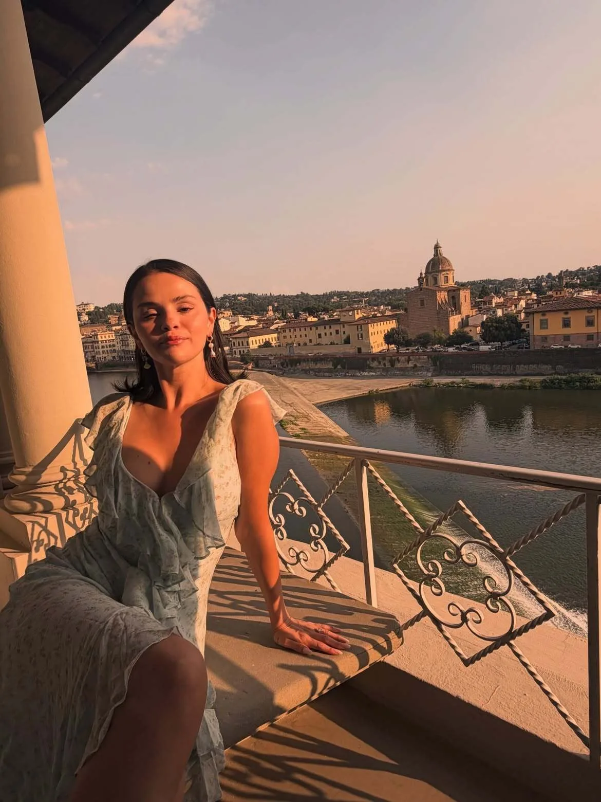 Selena Gomez soaked in sunset views during a scenic birthday date