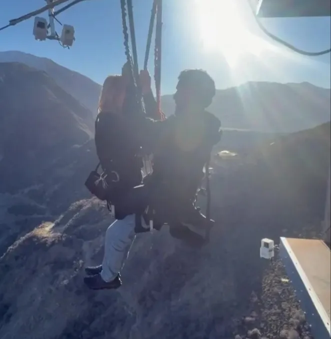 Sydney Sweeney and Scooter Braun take the plunge on adrenaline-filled date