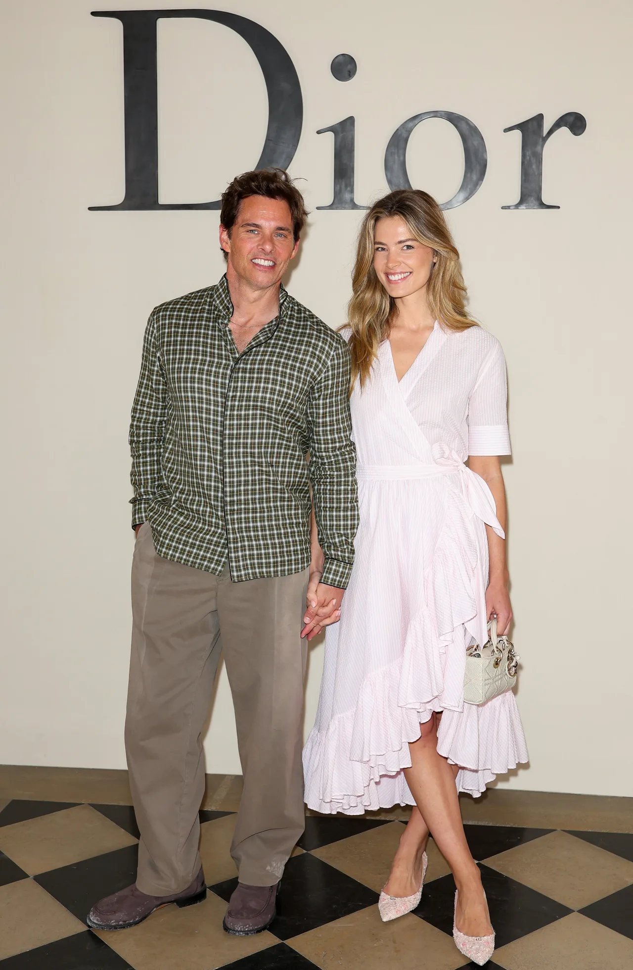 James Marsden and Frederique Brons make a stylish public appearance